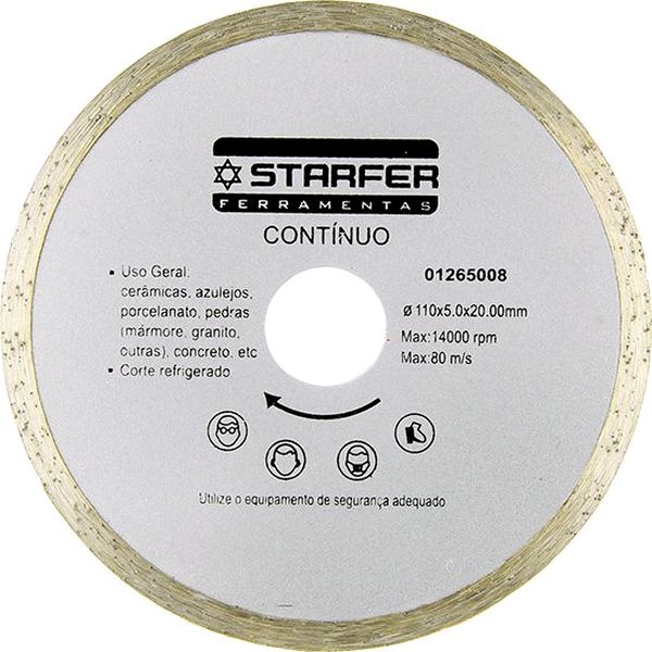 Disco Diamantado Contínuo - Starfer