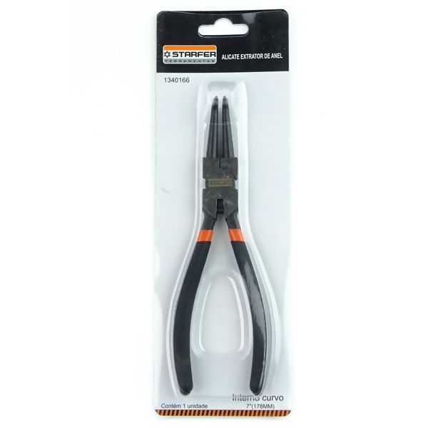 Alicate Extrator Anel Interno Curvo - Starfer