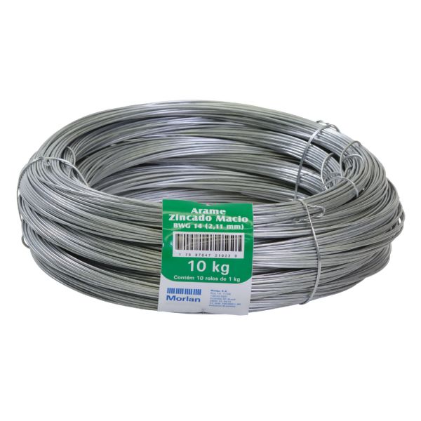 Arame Galvanizado 14" Pol - Morlan