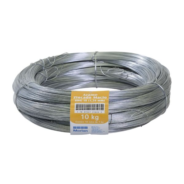 Arame Galvanizado 18" Pol - Morlan