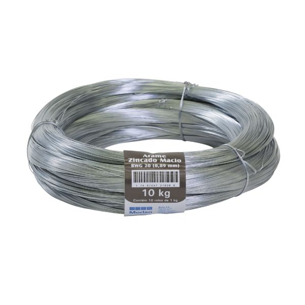 Arame Galvanizado 20" Pol - Morlan