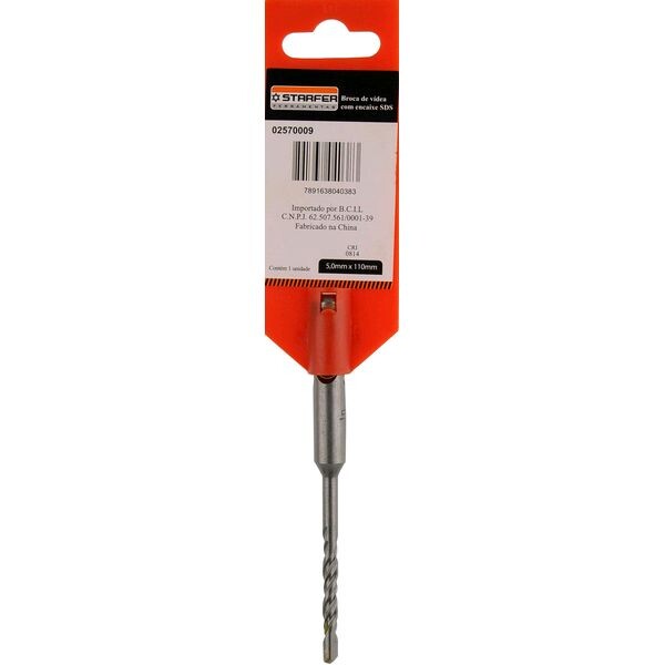 Broca SDS Plus 5,0 X 110 - Starfer