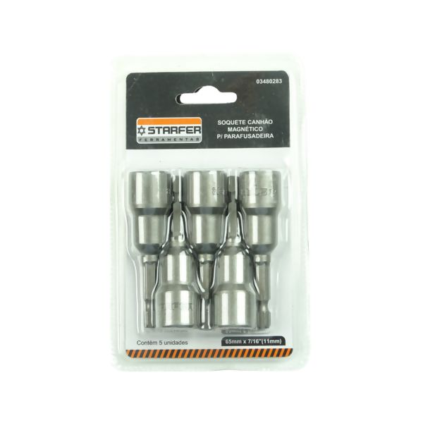 Soquete Canhão Magnético 7/16 Pol. - Starfer