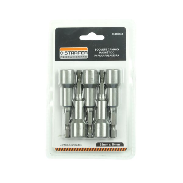 Soquete Canhão Magnético para Parafusadeira10 mm - Starfer