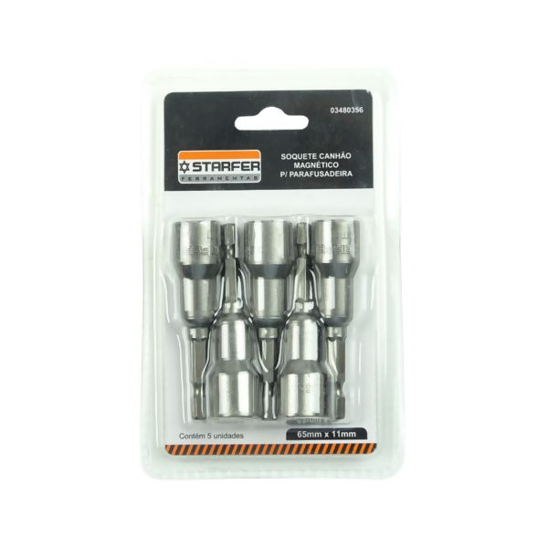 Soquete Canhão Magnético para Parafusadeira 11 mm - Starfer