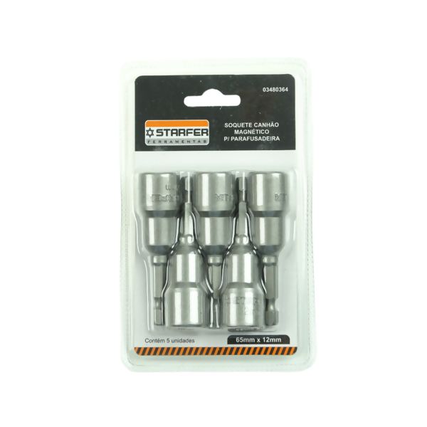 Soquete Canhão Magnético para Parafusadeira 12 mm - Starfer