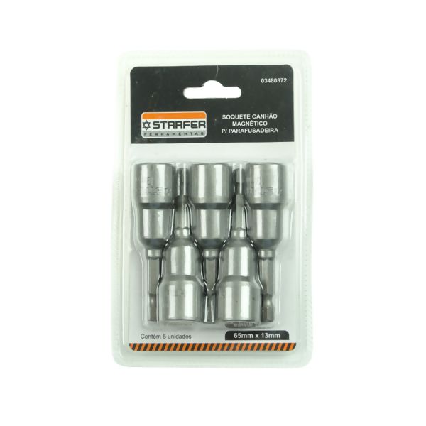 Soquete Canhão Magnético para Parafusadeira 13 mm - Starfer