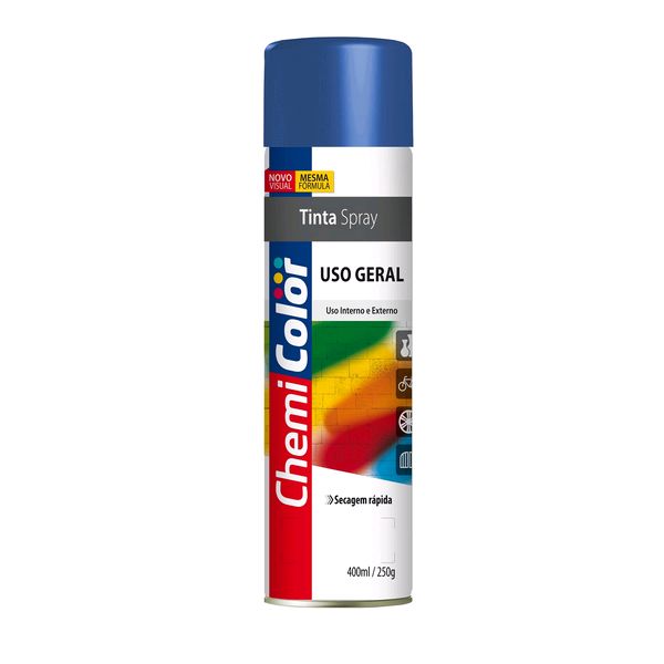 Spray Azul Escuro 400ml - Chemicolor 