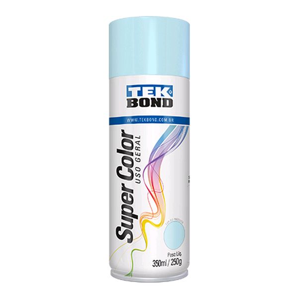 Tinta Spray Uso Geral Azul claro 350ml - Tekbond 