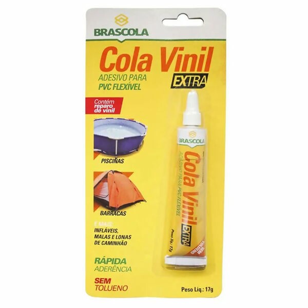 Adesivo PVC Cola Vinil Extra 17g - Brascola