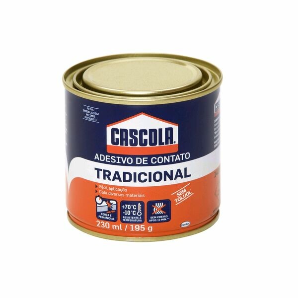 Adesivo de Contato Cascola Tradicional Sem Toluol 195G - Henkel