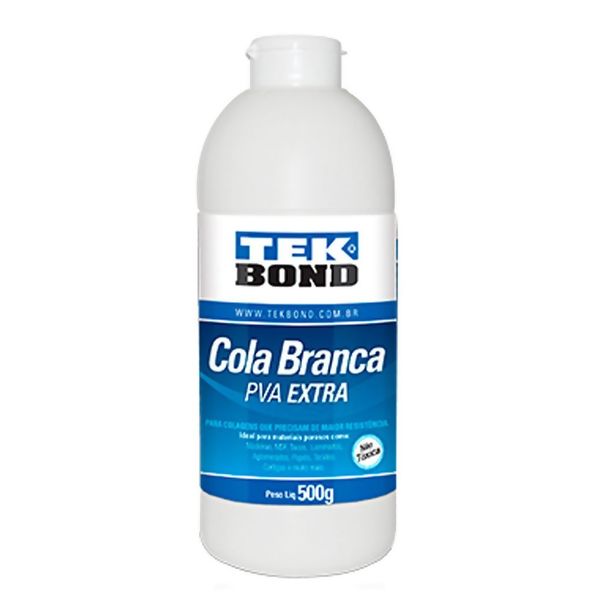Cola Branca Extra 500g - Tekbond