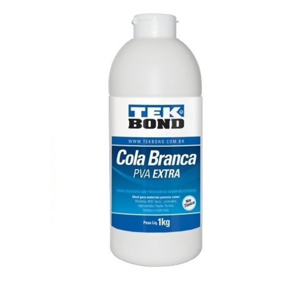 Cola Branca Extra 1KG - Tekbond 