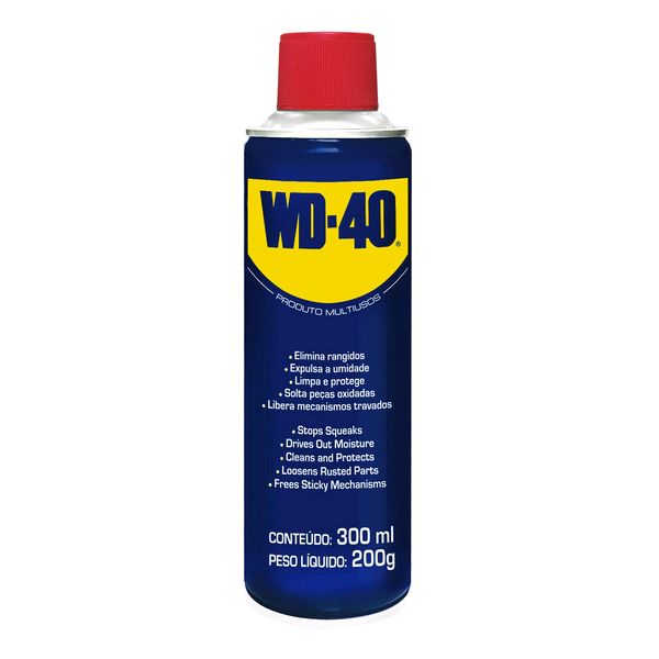 Oléo Desengripante e Lubrificante 200G/300ML - WD40