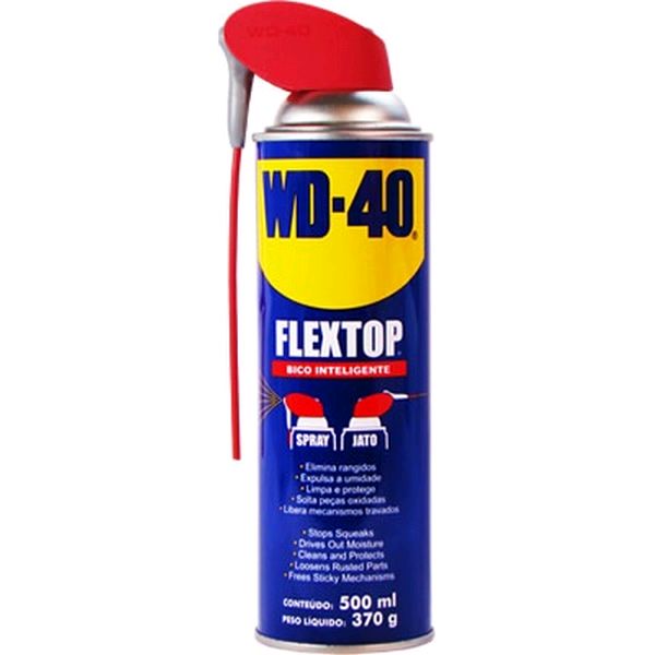 Óleo Desengripante e Lubrificante Flextop 370G / 500ML - WD40 