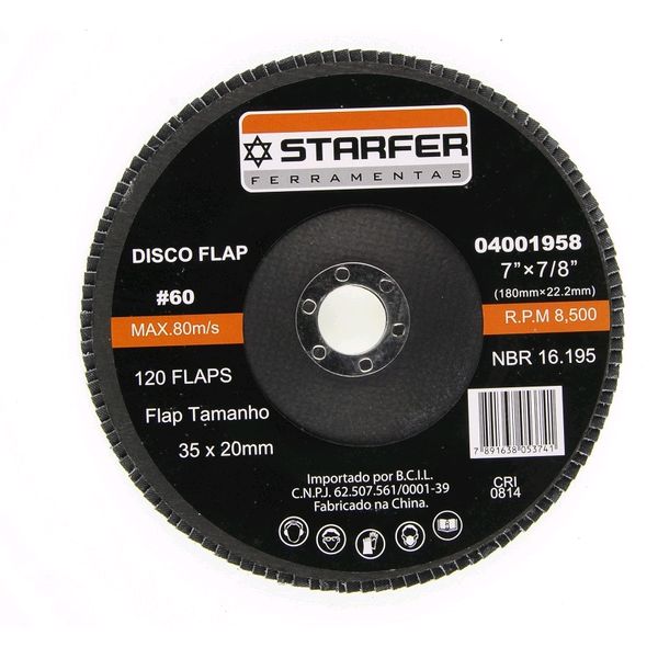 Disco Flap 7" 60 - Starfer