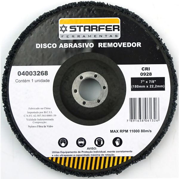 Disco Abrasivo Removedor 7 - Starfer
