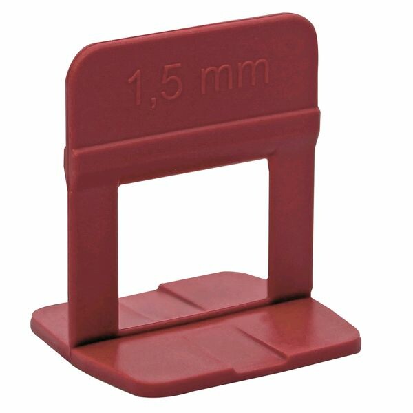 Espaçador para Nivelamento Vermelho 1,5mm c/50 peças - Cortag