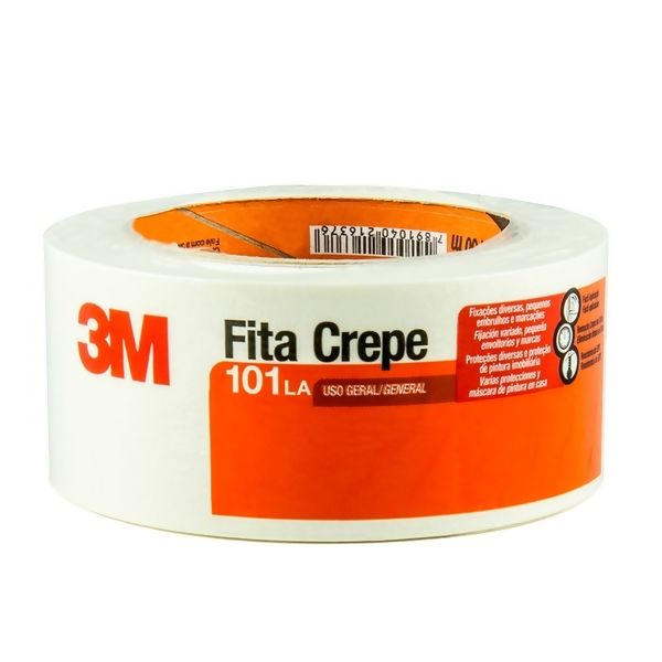 Fita Crepe Uso Geral 48X50 - 3M