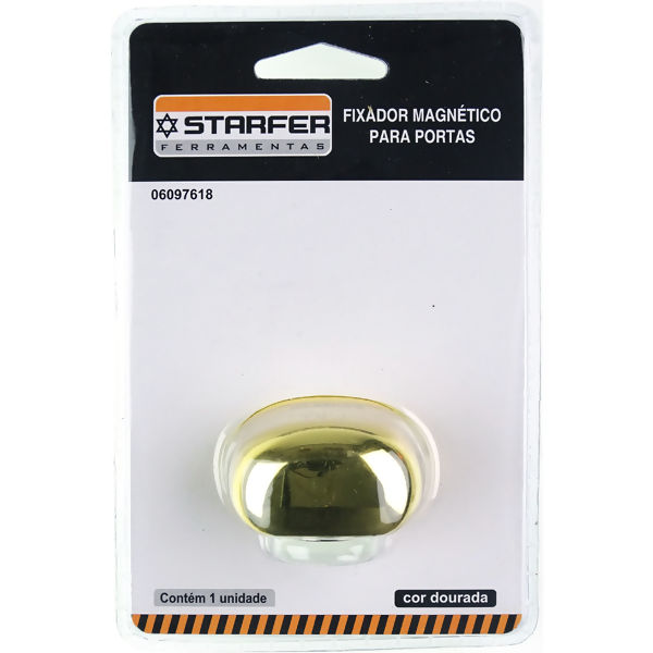 Fixador Magnético para Porta Dourado - Starfer