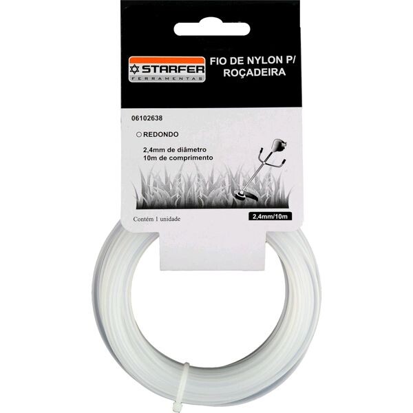 Fio Nylon 2.4mm 10m - Starfer