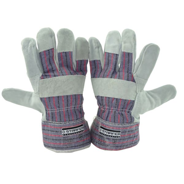 Luva de Raspa Tecido Tamanho Único - Starfer