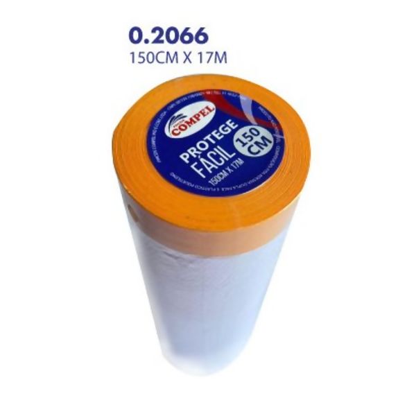 Lona Protege Pintura 150cmX17m - Compel