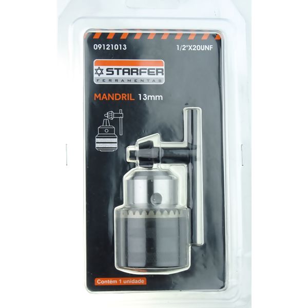 Mandril 13mm 1/2 Pol. 20 - Starfer