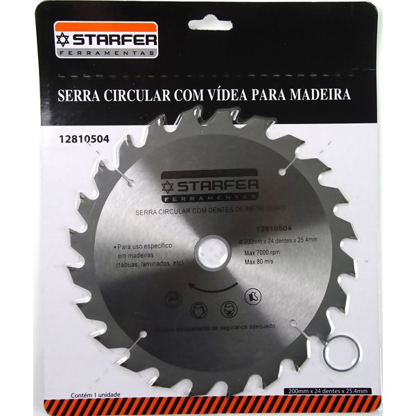 Serra Circular Widea 200X24 - Starfer