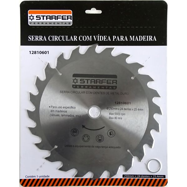 Serra Circular Widea 250X24 - Starfer