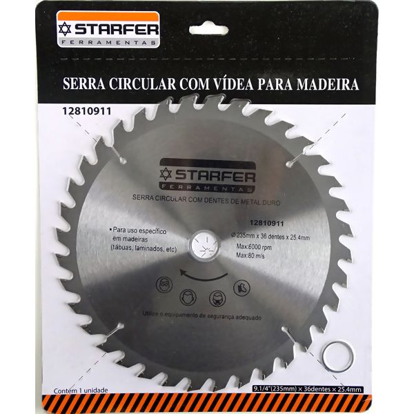 Serra Circular Widea 9.1/4X36X25 - Starfer