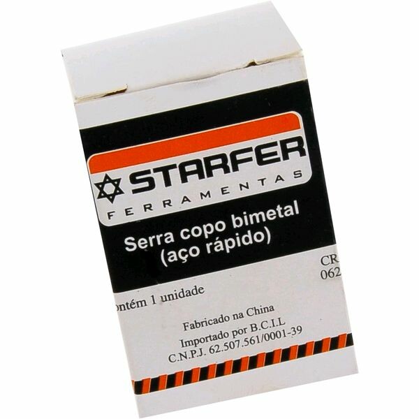 Serra Copo Aço Rápido 14-9/16 Pol. - Starfer