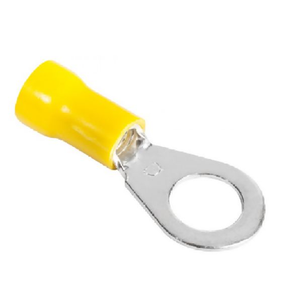 Terminal Anel Amarelo 4,0X6,0mm c/100 - Sforplast