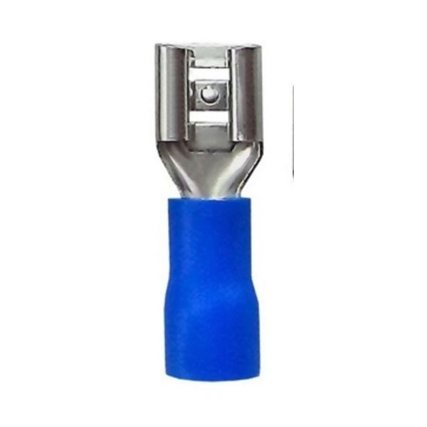 Terminal Anel Fêmea Azul 1,5X2,5mm c/100 - Sforplast