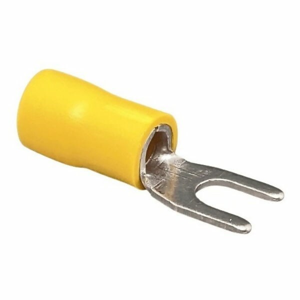 Terminal Forquilha Amarelo 4,0X6,0mm c/100 - Sforplast