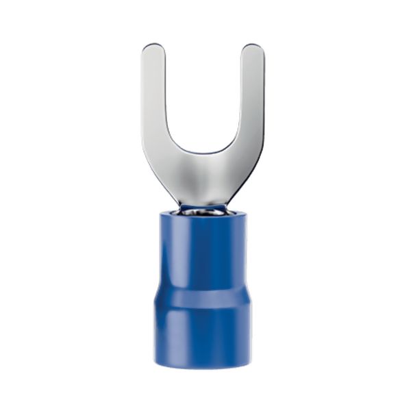 Terminal Forquilha Azul 1,5X2,5mm c/100 - Sforplast