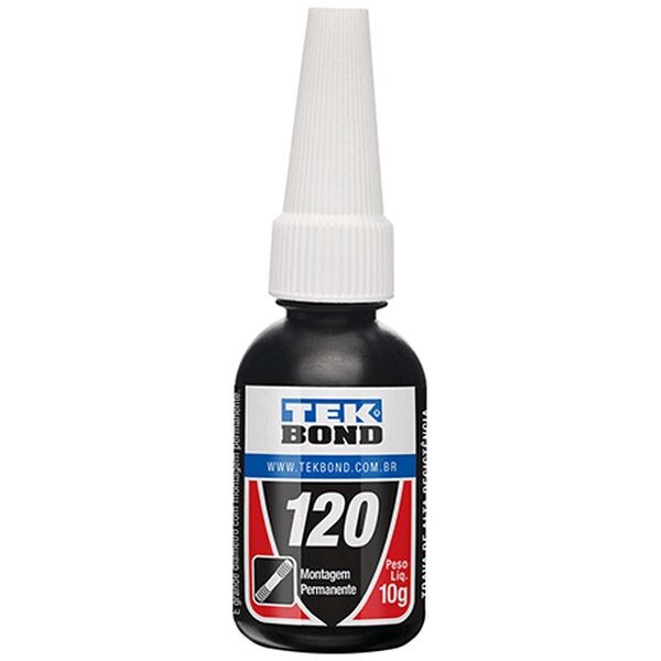 Trava Parafuso AT 120 Vermelho 10g - Tekbond 