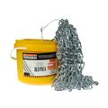 Corrente Galvanizada Elo Curto em Balde 5,0 mm / 12,5 kg - Starfer