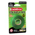 Fita Dupla Face Fixa 12mm X 2m - Adelbras