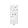 Tomada Barra Quadrupla 2 Polos + T 10A Branca - Interneed