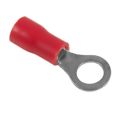 Terminal Anel Vermelho 0,5X1,5mm c/100 - Sforplast