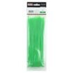 Abraçadeira Nylon Verde 150X3,6 c/100 - Starfer