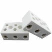 Conector Porcelana 3 Polos 16mm - Interneed