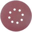 Disco de Velcro Vermelho 150mm 60 - Starfer