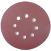 Disco de Velcro Vermelho 150mm 220 - Starfer