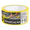 Fita para Demarcação Solo Amarela 48X14 - Adelbras