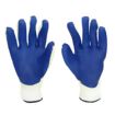Luva em Malha Anti-Derrapante Pigmentada Azul Tamanho XG - Starfer