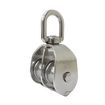 Roldana Dupla Olhal Inox 25 mm - Starfer